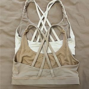 Two lululemon Sports Bras